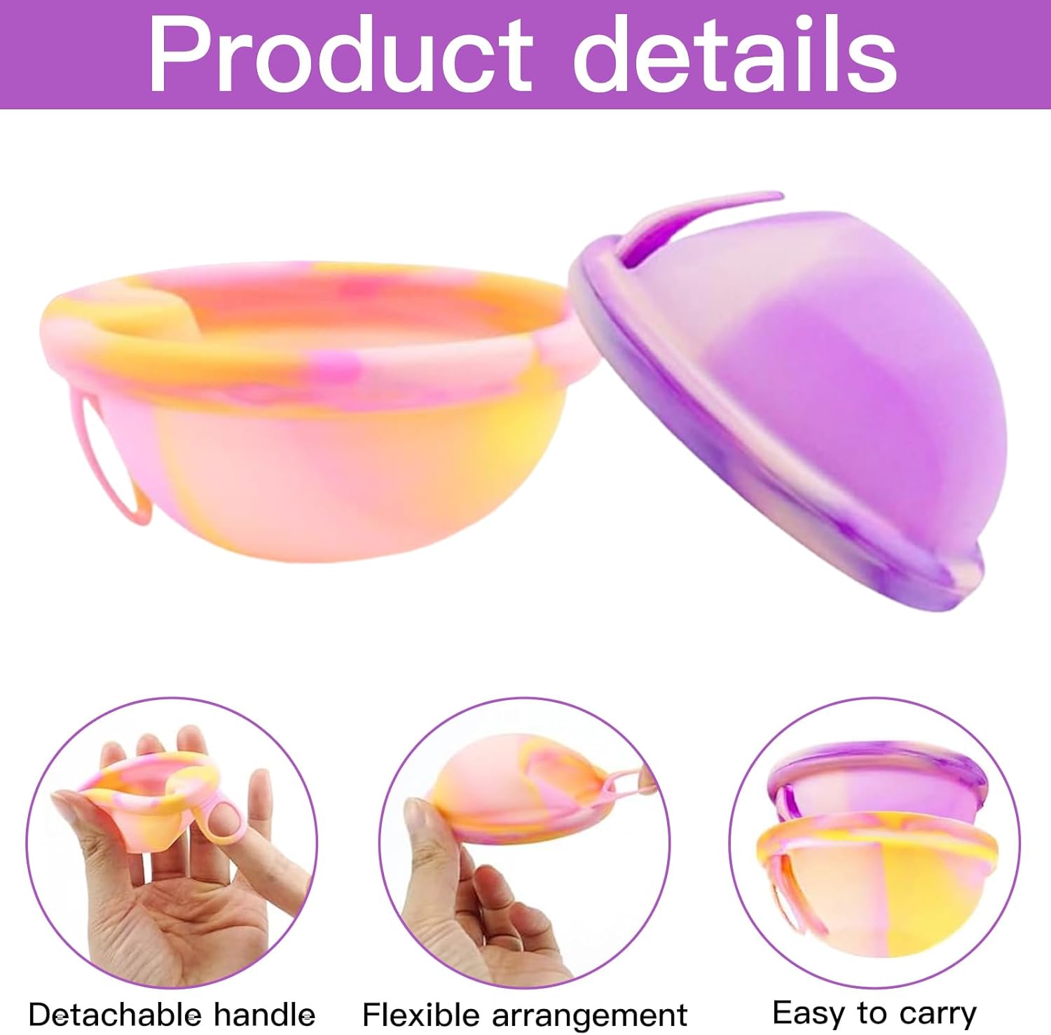Binnan 2 Stück Menstruationsscheibe mit Aufbewahrungstaschen, Wiederverwendbare Menstruationsscheibe, Menstrual Disc (S+L), für aktiven Frauen Sport, Schwimmen und Intimität – Bild 3