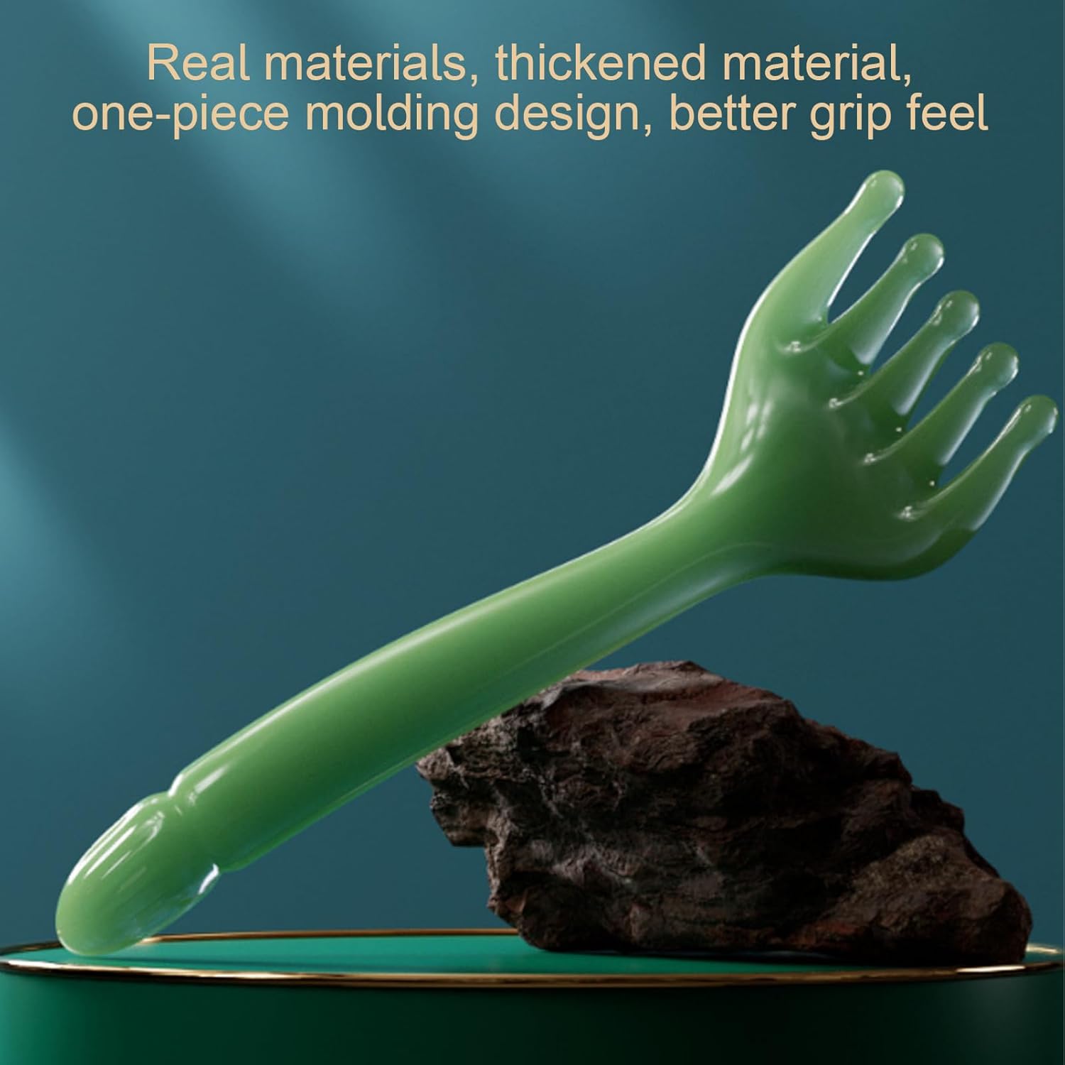 Kopfmassagegerät – Ergonomischer Kopfhaarentspanner, tragbares, sanftes Kammmassagegerät mit fünf Klauen | Körpertherapie-Zubehör für Stressinstrument – Bild 4
