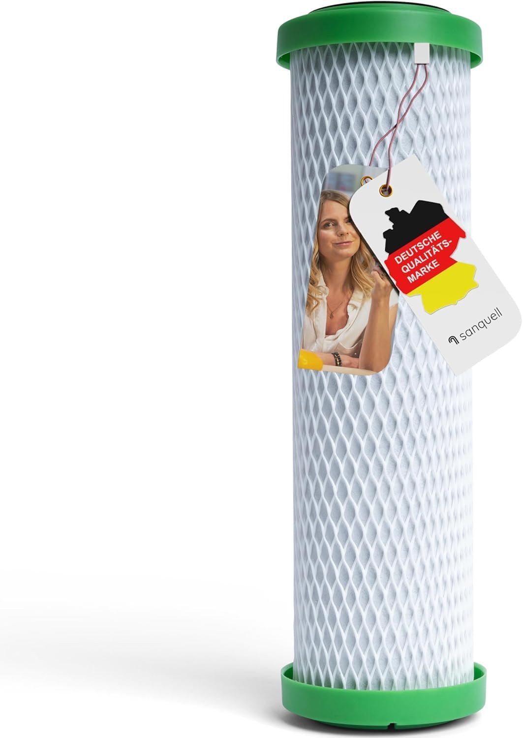 NPure Schadstoffwasserfilter | Passende Carbonit Vario, Sanuno | Bis zu 3 Liter/Minute | Gesinterte Aktivkohle