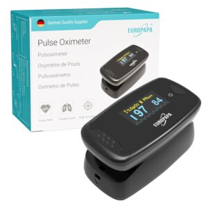 EUROPAPA Pulsoximeter, Fingerpulsox...
