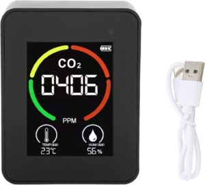 CO2-Detektor für Zuhause, Luftqual...