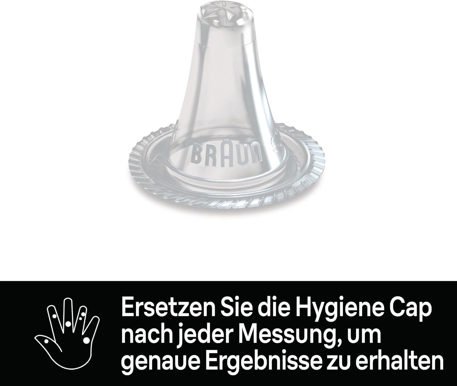 Braun ThermoScan 3 Ohrthermometer, schnell, 1-Sekunden-Messung, akustische Fiebermeldung, digitale Anzeige, für Babys und Kleinkinder geeignet, die Marke Nr. 1 bei Ärzten, IRT3030 – Bild 5