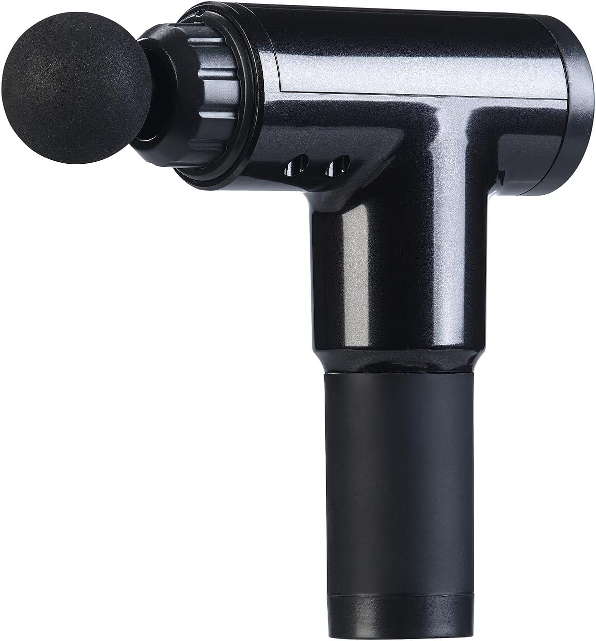 newgen Medicals Massagepistolen: Akku-Handmassagegerät mit 4 Aufsätzen & 6 Stufen, 2Ah, 24 Watt (Fitness-Massagegerät, Massagehammer, Pistole) – Bild 6