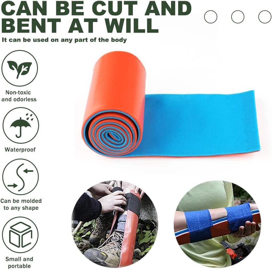 Erste-Hilfe-Set Outdoor Militär, 61 Teile Erste-Hilfe-Set Militär, Ifak gefüllt, Notfallset, Survival-Set für Outdoor-Camping, Jagd, Wandern, Zuhause, Auto, Klettern (Militärgrün) – Bild 5