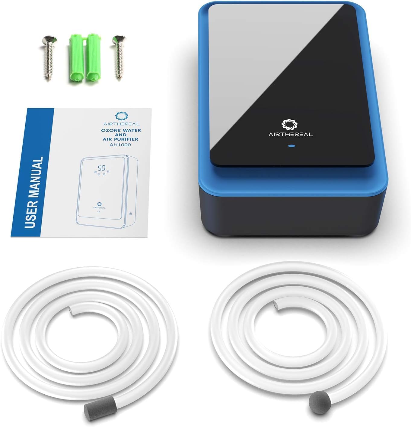 Airthereal AH1000 2-in-1-Ozongenerator und Ozongerät für Wasser und Luft mit 2 Modi, Timer und Negativ-Ionen-Generator – reinigt Wasser, Luft, Waschlappen sowie Obst und Gemüse – Bild 9