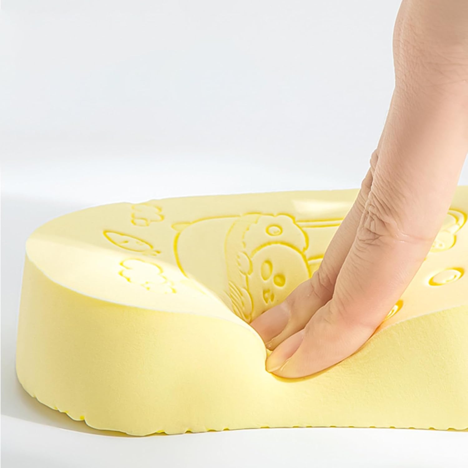 Badeschwämme für die Dusche, Körperpeeling mit , wiederverwendbares Scheuerwerkzeug für empfindliche Haut von Kindern und Erwachsenen – Bild 6
