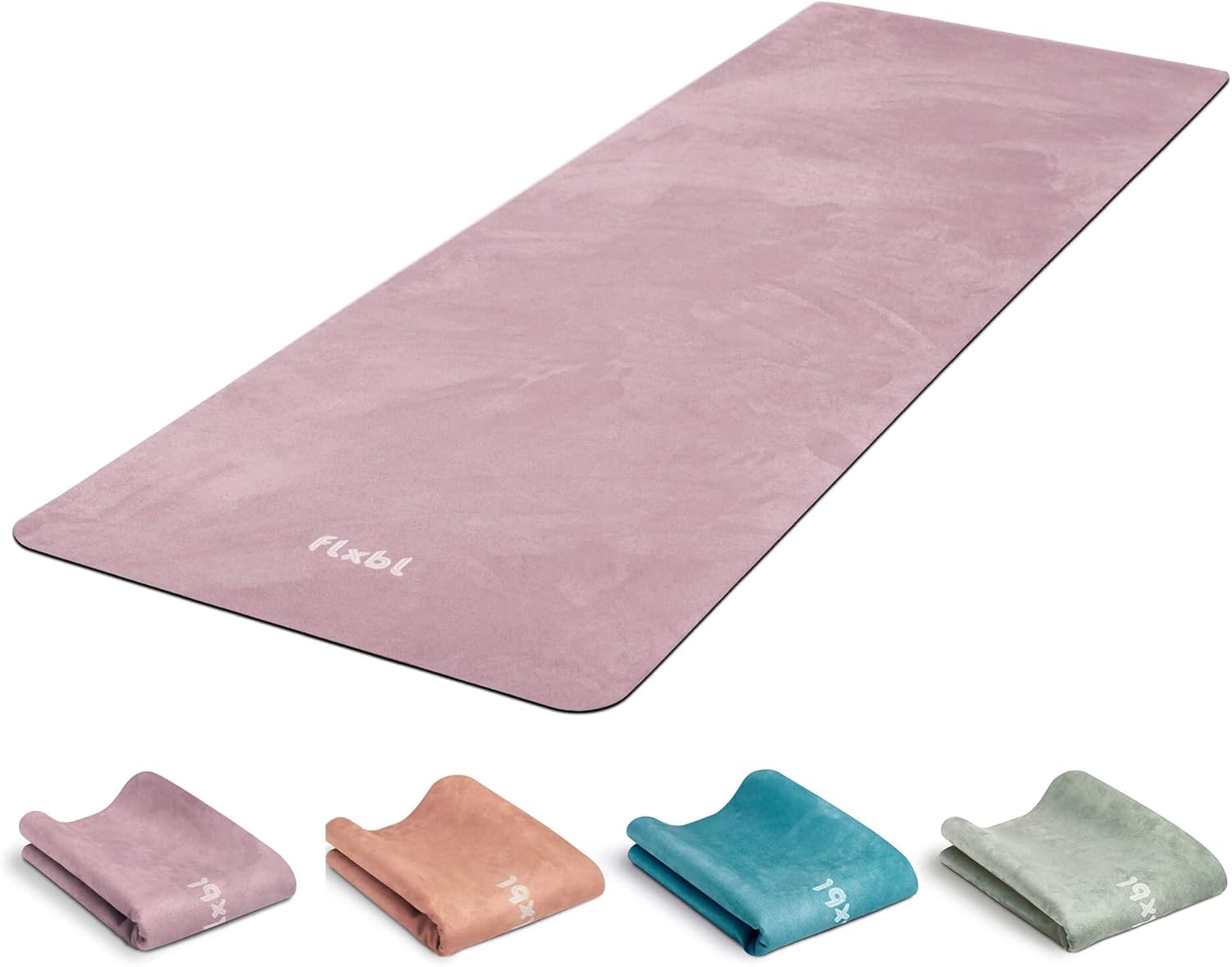 FLXBL Reise-Yogamatte und -unterlage – dünn, leicht, faltbar und waschbar