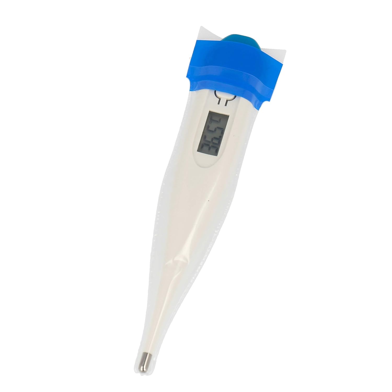 Lantelme 4298 Hygienehüllen für Fieberthermometer ohne Gleitmittel, für Erwachsene/Baby, Thermometer-Schutzhüllen, 100 Stück – Bild 2