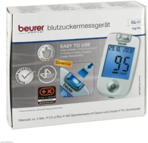 Beurer GL 40 mg/dl Blutzuckermessge...