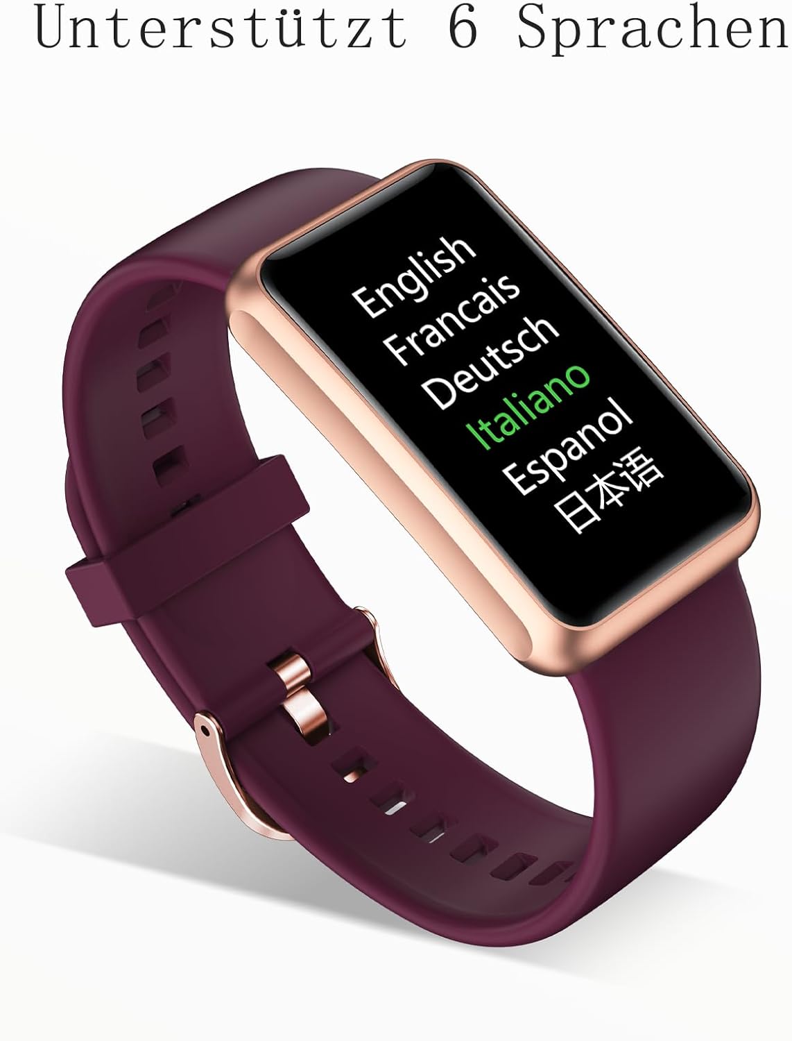 Schrittzähler-Uhr (ohne App/ohne Mobiltelefon), 1,47-Zoll-Bildschirm, einfacher Fitness-Tracker, Smartwatch mit Kalorienzähler, Schlafüberwachung, Stoppuhr, wasserdichter Timer, Gehen, Laufen, Fitnessuhr für Senioren/Männer/Frauen – Bild 7