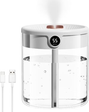 Luftbefeuchter 2000 ml, USB Mini Lu...