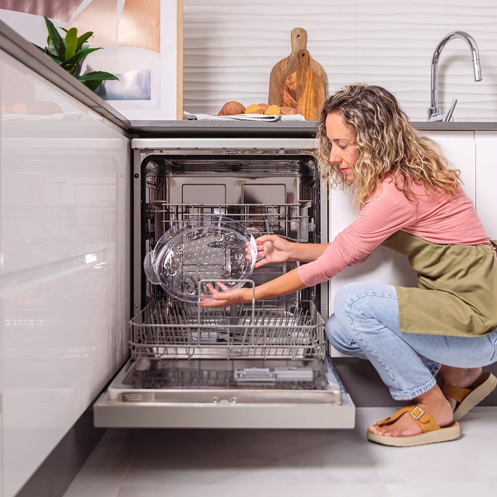 Cecotec Dampfgarer VapoVita 3000 Pro. Dampfgaren und Erhaltung von Nährstoffen und Vitaminen. 1000 W, Digital, 1 Liter Kapazität, inklusive 3 Behälter, nicht elektrische Teile spülmaschinengeeignet. – Bild 7