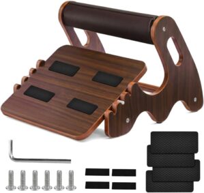 Fußstütze aus Holz, Schreibtisch-...