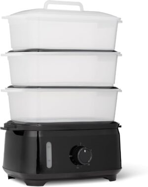 Amazon Basics Elektrischer Dampfgar...