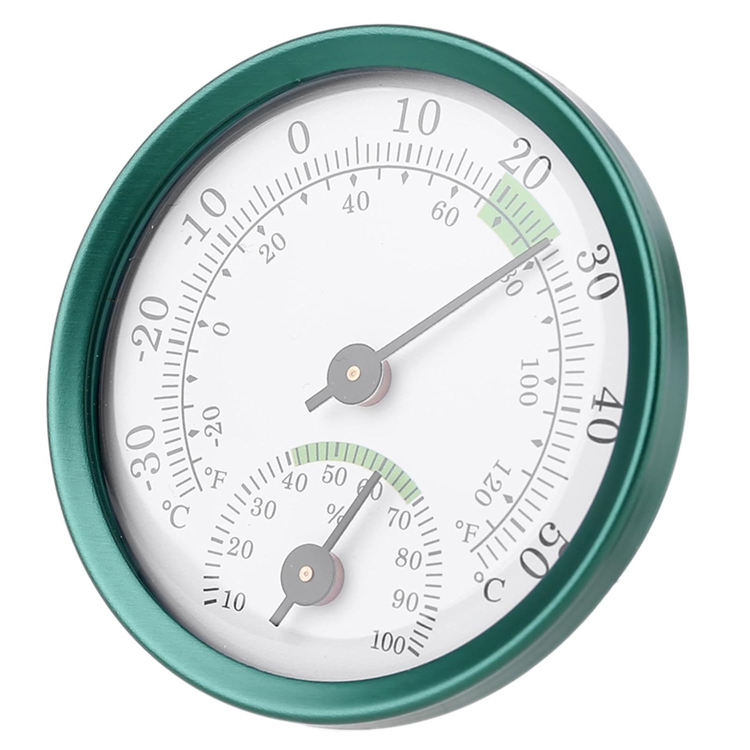 Außen-Terrassenthermometer – Luftfeuchtigkeits-Hydrometer für Zuhause, Doppel-Hand-Hygrometer, kabelloses Wandthermometer, Schimmeltest-Set, Innen-Humidor-Feuchtigkeitsmonitor – Bild 8
