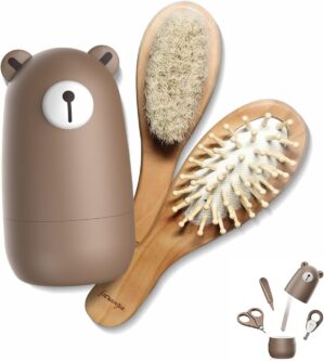 Baby 6-in-1-Pflegeset, Haarbürste ...