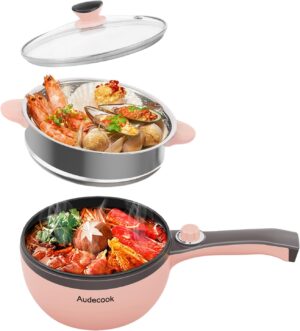 Audecook Elektrischer Hot Pot mit D...