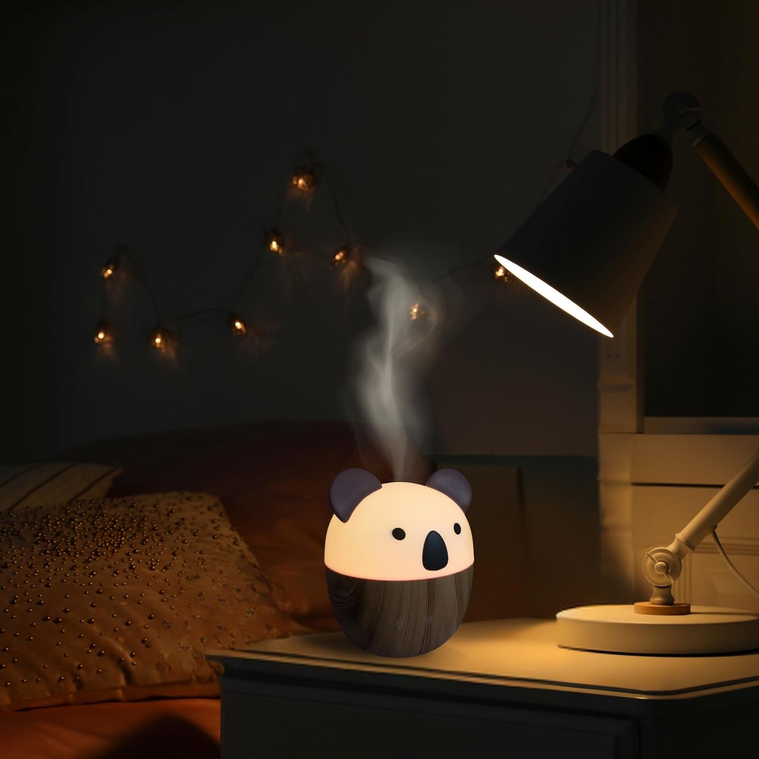Zen'Arôme Woofie Diffusor für ätherische Öle, Ultraschall-Aromatherapie-Diffusor für kaltes Wasser, elektrischer USB-2-Diffusionsmodus, automatische Abschaltung, LED-Beleuchtung, leise und kompakt – Bild 16
