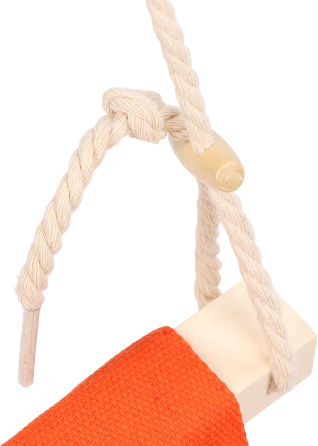 Fußhängematte unter dem Schreibtisch, verstellbare Büro-Fußstütze, Atemmassage-Fußmatte, tragbar und sofort einbaufertig, bequeme Fußstütze mit Schaukel für Heim- und Büroarbeit (Orange) – Bild 9