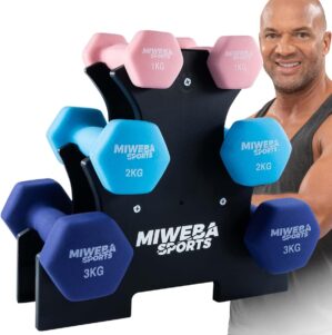 Miweba Sports Hantelset Neopren  ...