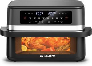 WELLENT 12L Dual Zone Airfryer XXL ...