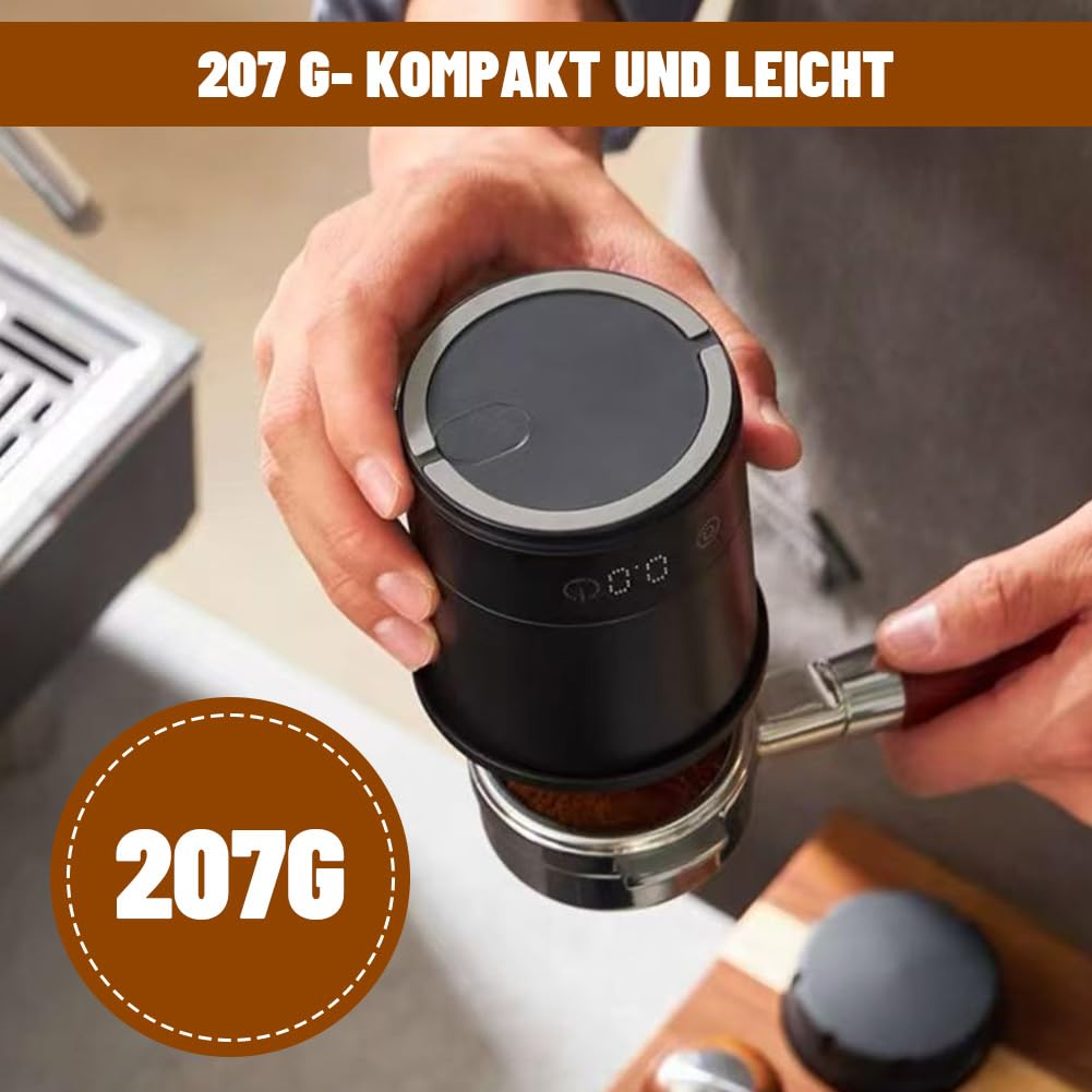 Mini-Kaffeewaage mit Timer, wiederaufladbare Espressowaage mit Dosierbecher, tragbare digitale Küchenwaage, 500 g/0,1 g Präzisionswaage, kompatibel mit 58 mm Siebträger für Baristas und Kaffeeliebhaber – Bild 3