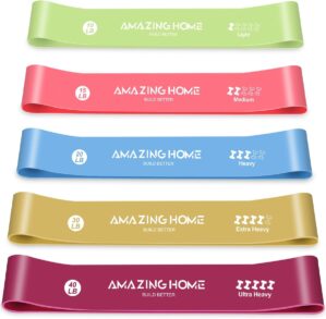 5er-teiliges Fitnessbänder-Set aus...