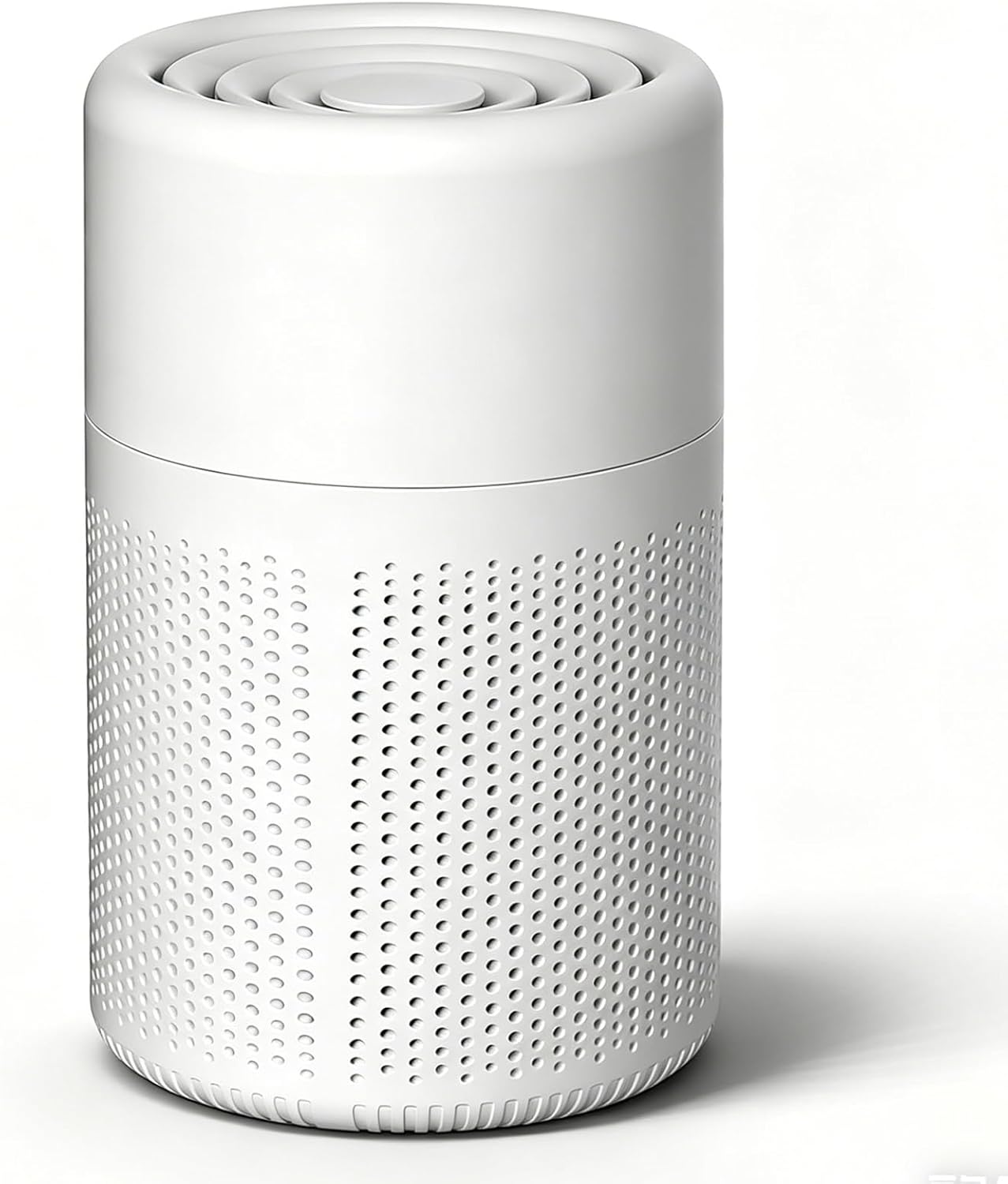 Luftreiniger mit Aktivkohlefilter & H13 HEPA Filter,37dB Ultra Leise Luftreiniger gegen Rauch & Haushaltsgerüche,Staub,Pollen und Tierhaare,Tragbar mit Aromatherapie,für Büro Schlafzimmer bis 20m²