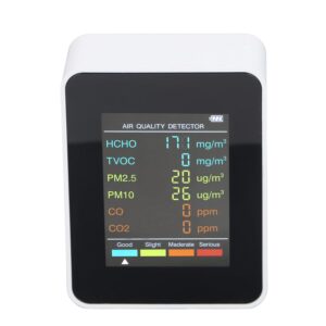 Luftqualitätsmonitor, CO2 TVOC HCH...
