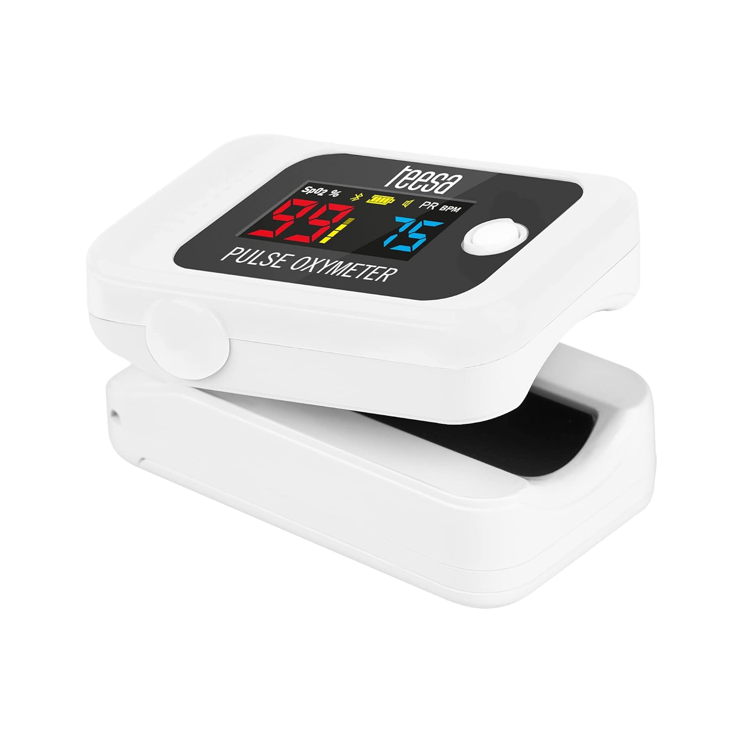 Fingerpulsoximeter BT PX70 Teesa TSA8071 Sättigungs-/Herzfrequenzmesser/Bluetooth – Bild 2