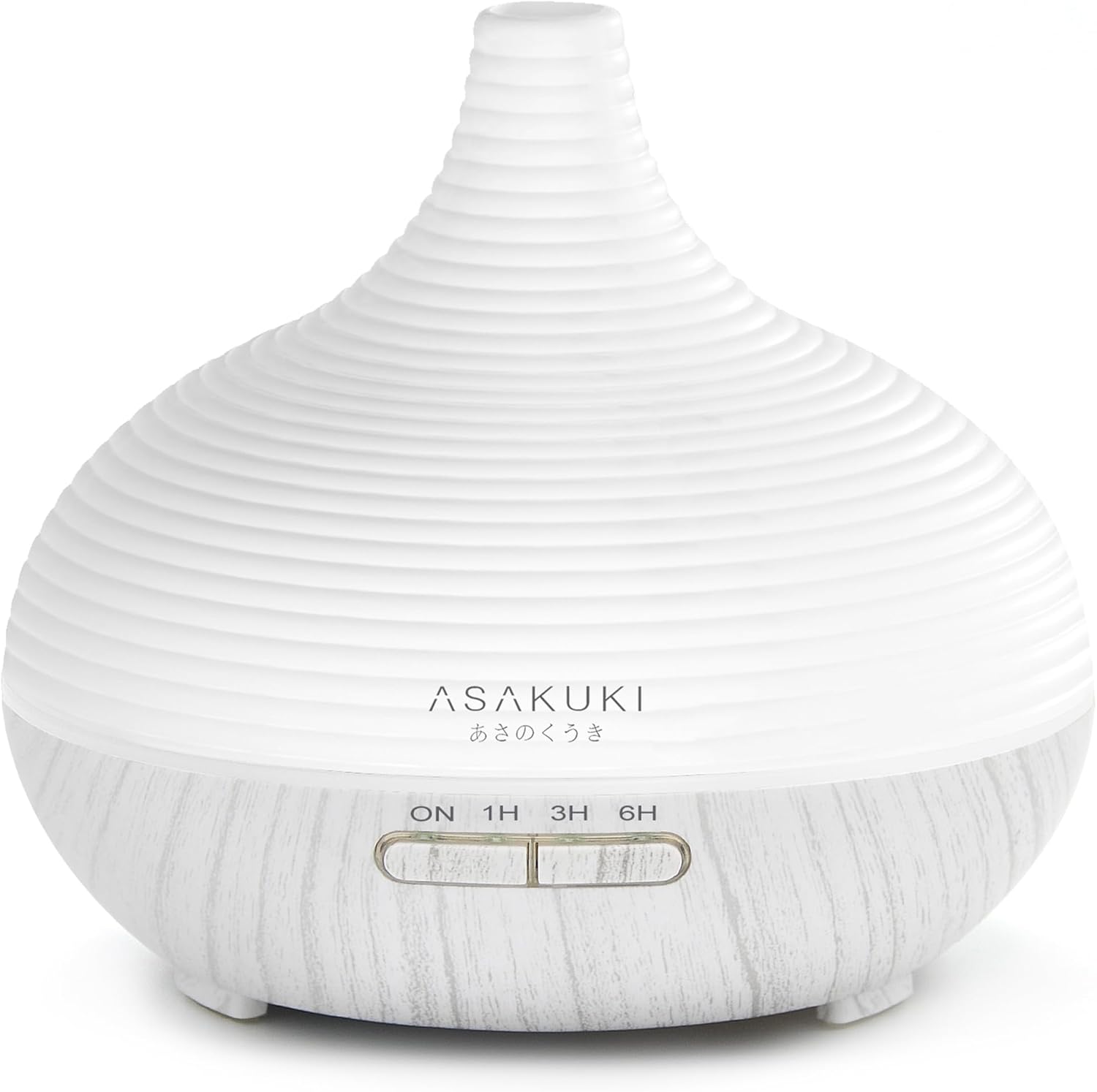 Asakuki Aromadiffusor für Duftöle, 300 ml Premium-Ultraschall-Luftbefeuchter für Aromatherapieöle mit 7-Farben-LED-Licht, BPA-frei für Schlafzimmer, Büro, Spa