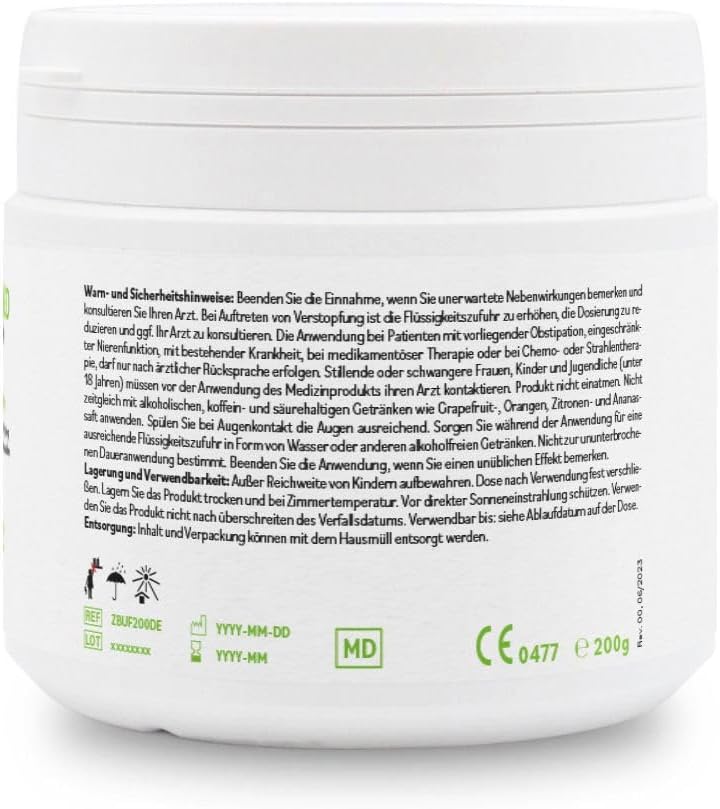 Zeobent MED Detox Ultrafeines Pulver 210g – Bild 2