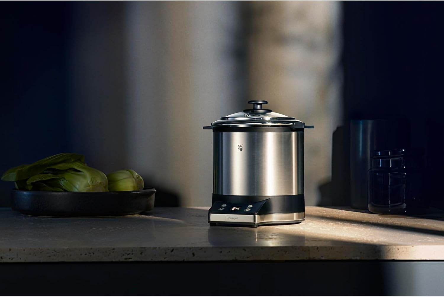 WMF KÜCHENminis® Reiskocher mit Lunch-to-Go-Box, Dampfgarer, platzsparend, extra To-Go-Deckel verwandelt den Innentopf (1,0 Liter) in eine sichere Lunchbox To-Go ohne Lebensmitteltransfer, 220 W – Bild 3