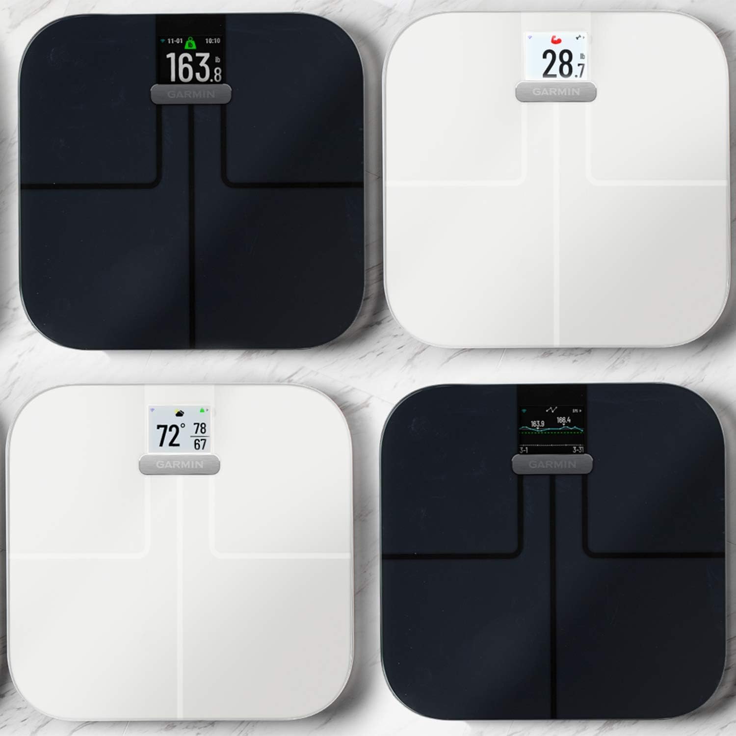 Garmin Index S2 Smart Scale, weiß, m – Bild 5
