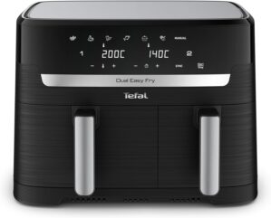 Tefal Dual Easy Fry Heißluftfritte...