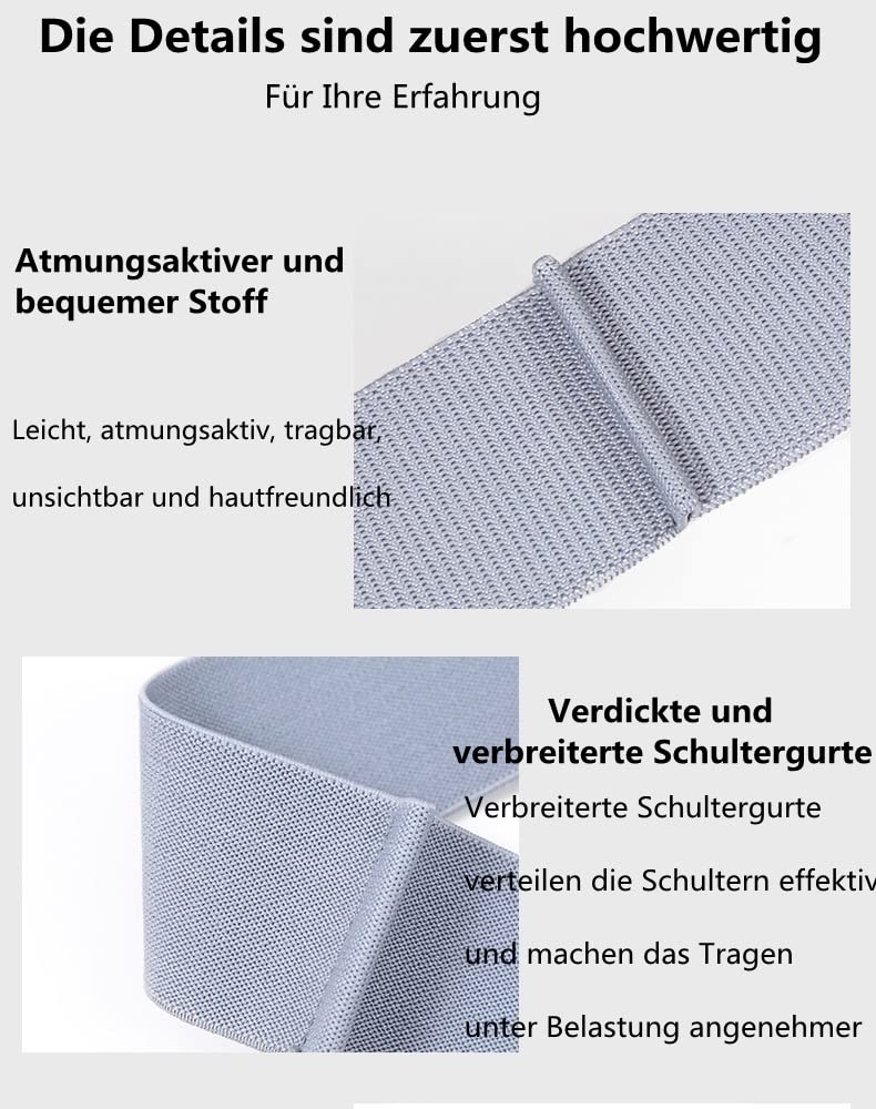 Haltungskorrektor Rücken, verstellbarer Haltungskorrektor, für Kinder und Jugendliche, Haltungstrainer zur Unterstützung der Wirbelsäule, Verbesserung der Körperhaltung, Kinderhaltungskorrektor, Unisex – Bild 6