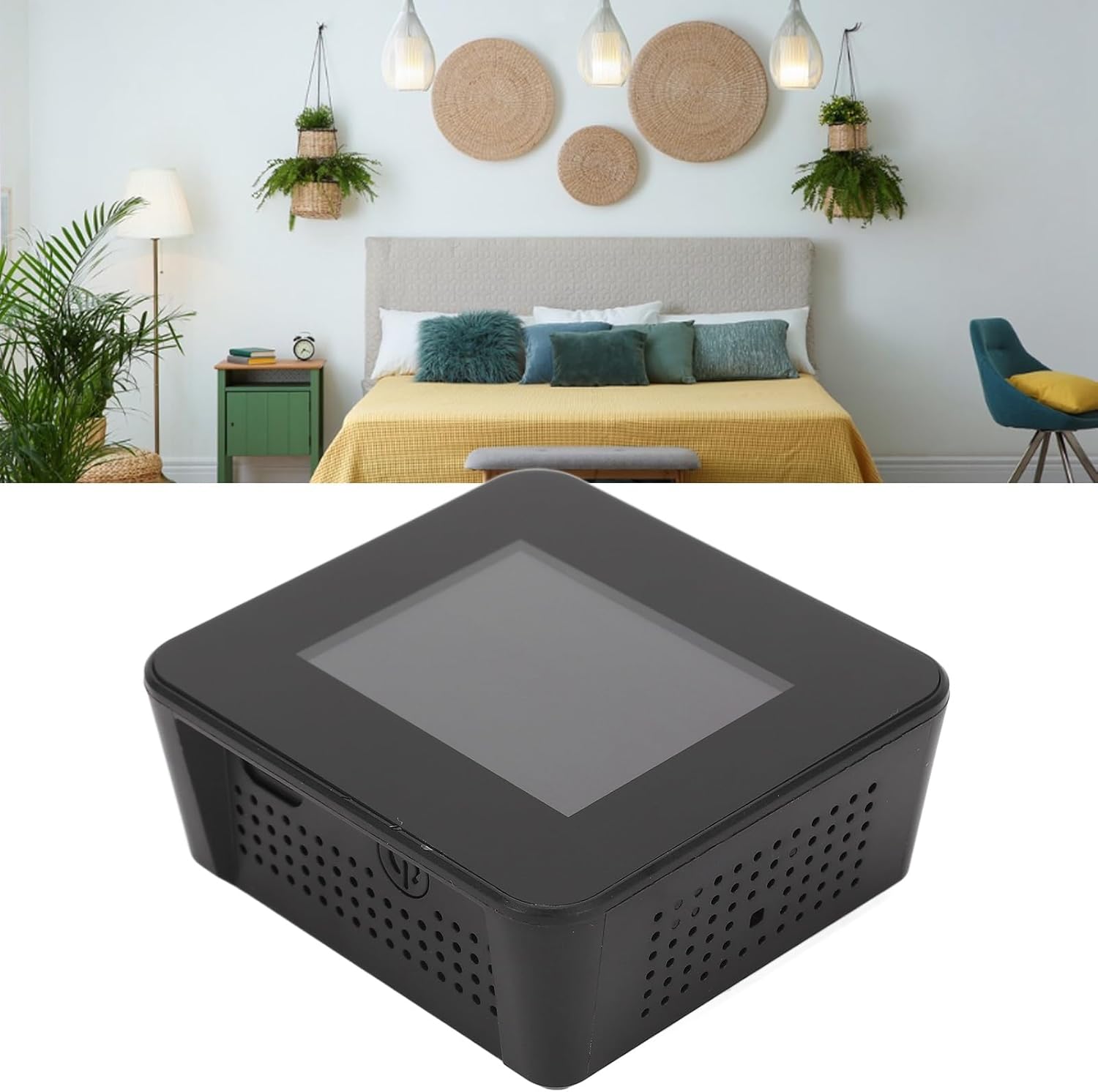 Kohlendioxid-Detektor, Smart Air Halbleiter Sensor Automatische Helligkeitsanpassung Luftqualitätsmonitor Büro NDIR – Bild 2
