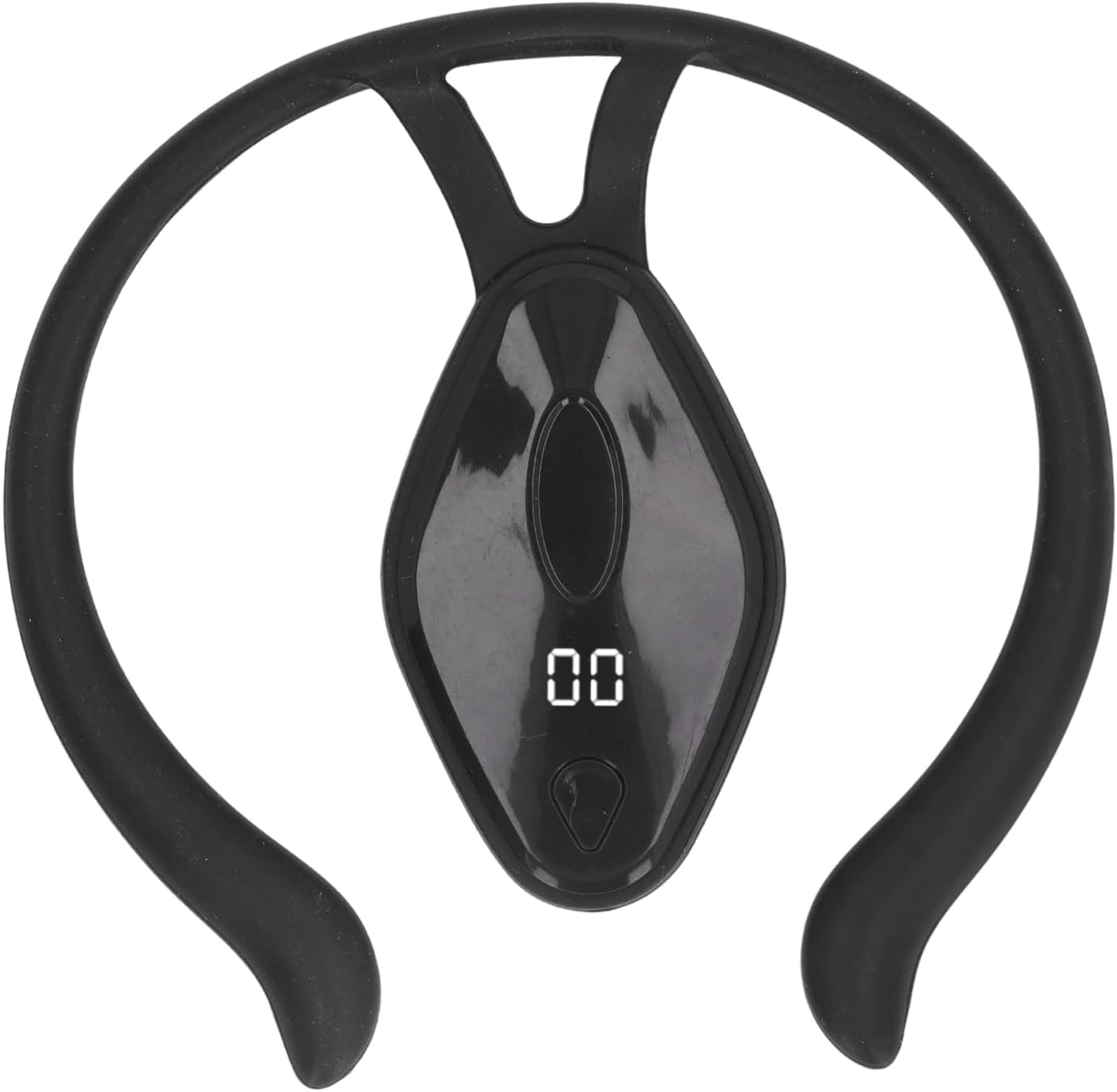POENVFPO Haltungskorrekturgerät, intelligente automatische Erkennung mit Vibrationsalarm, Unterstützung zur Buckelprävention für Erwachsene und leichtes Silikondesign 8 x 4,6 cm (Typ 2)