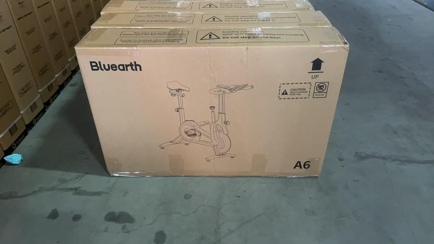 Bluearth Heimtrainer, leiser Magnetwiderstand, Heimtrainer-Fahrrad für Cardio-Training zu Hause, max. 150 kg, magnetisch schwarz – Bild 9