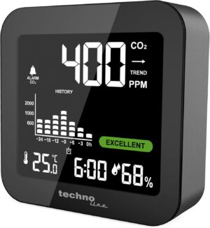 Technoline WL1025 CO₂-Messgerät ...