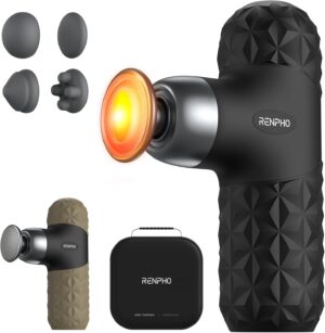 RENPHO Mini-Thermo-Massagepistole m...