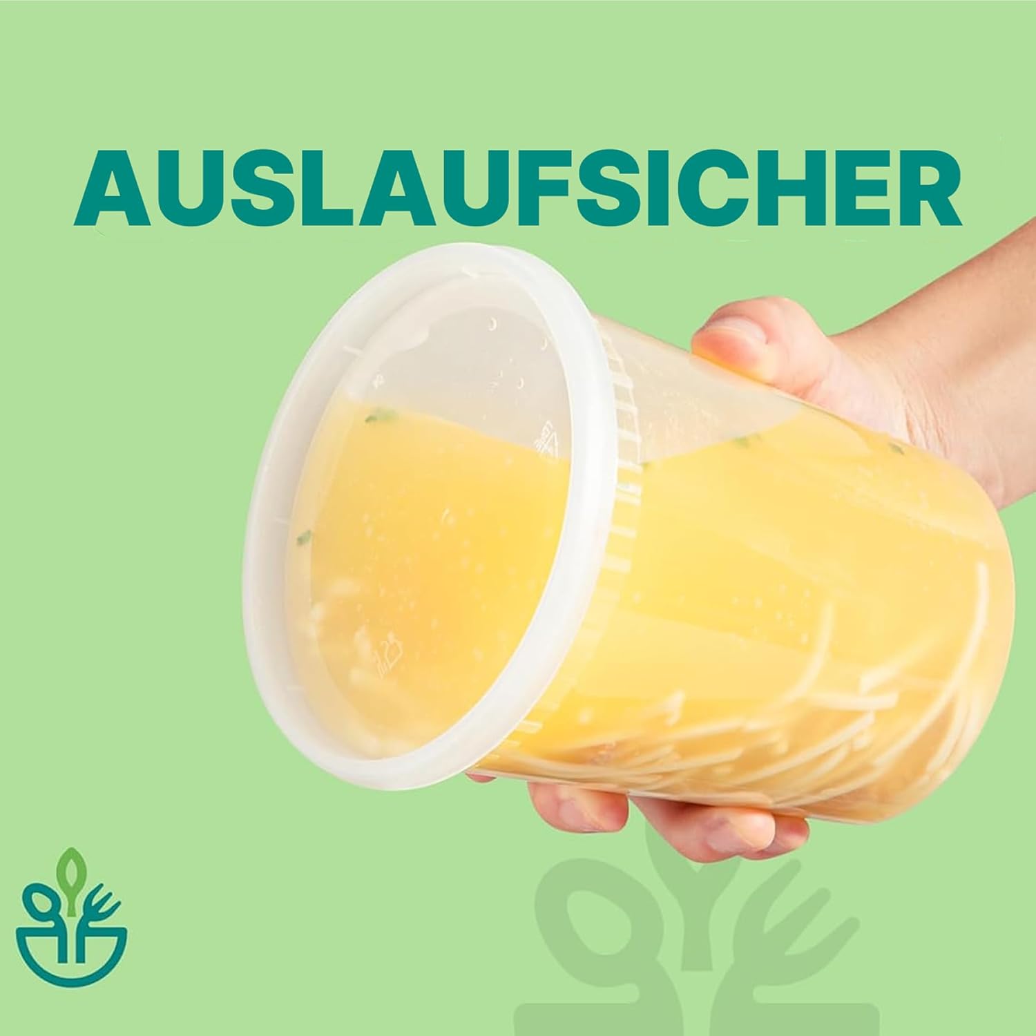 Luftdichte Vorratsdosen mit Deckel von JoyServe – 48 Sets mit 54 Deckeln, 24 Vorratsgläser mit 32 Unzen und 24 mit 16 Unzen Fassungsvermögen, Frischhaltedosen mit Deckel, BPA-frei, spülmaschinen- und mikrowellenfest – Bild 4