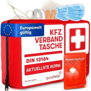 PURAHELP Erste-Hilfe-Set Auto inklu...