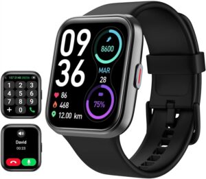 Tensky Smartwatch Herren mit Telefo...