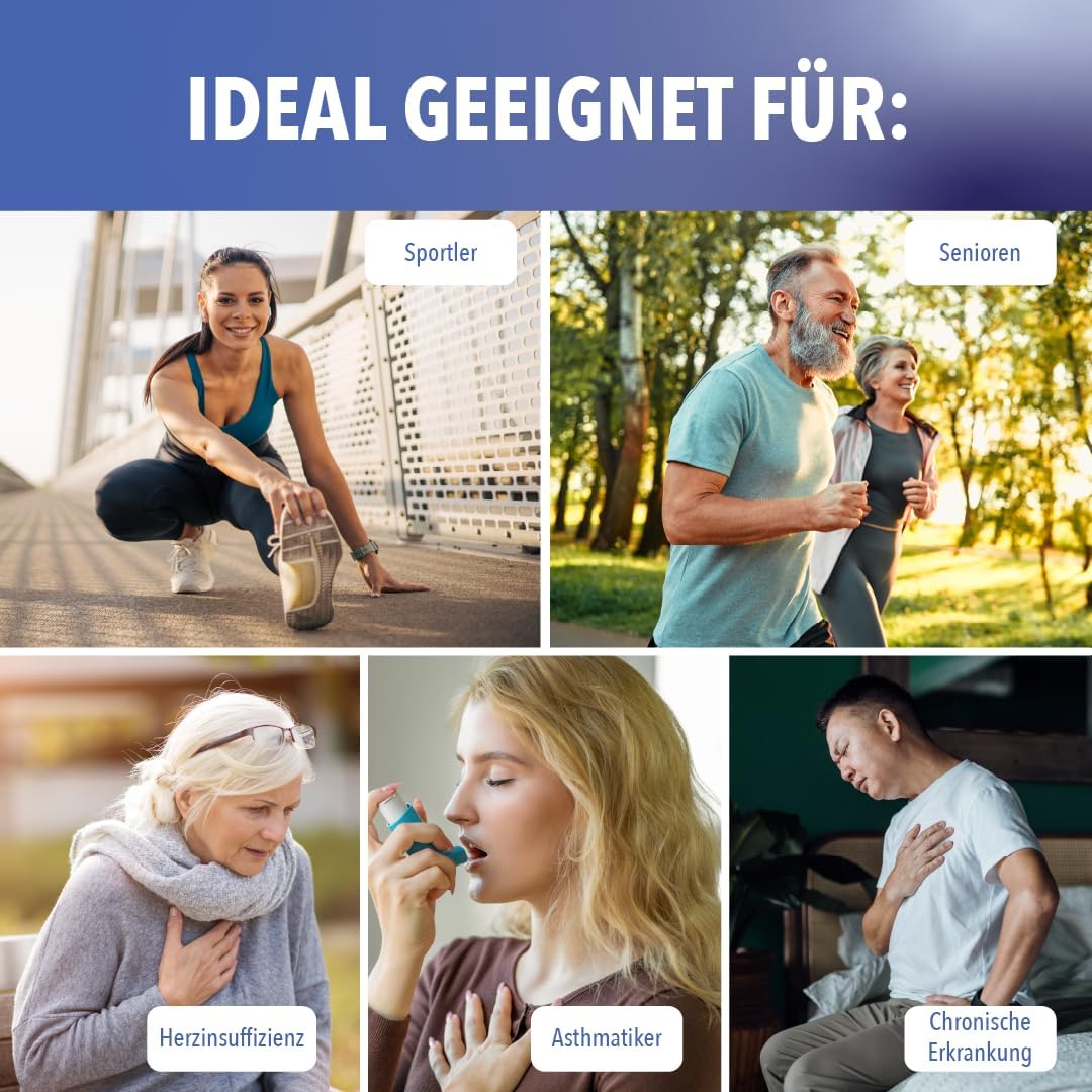 IEA Medical Bundle: Blutdruckmessgerät & Pulsoximeter, Blutdruckmessgerät, Pulsüberwachung & Sauerstoffsättigung in einem Set zur Gesundheitsüberwachung – Bild 7