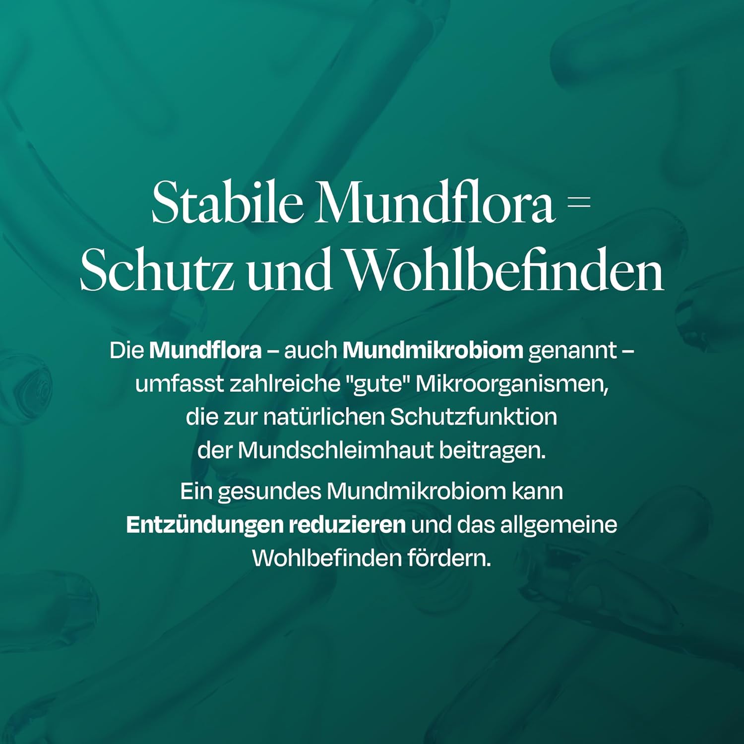 Mundgel Mundflora+ beruhigt und schützt empfindliche Mundschleimhaut mit dem einzigartigen Mikrobiomkomplex, unterstützt die natürliche Keimbarriere und stabilisiert die Mundflora, 10 g – Bild 5