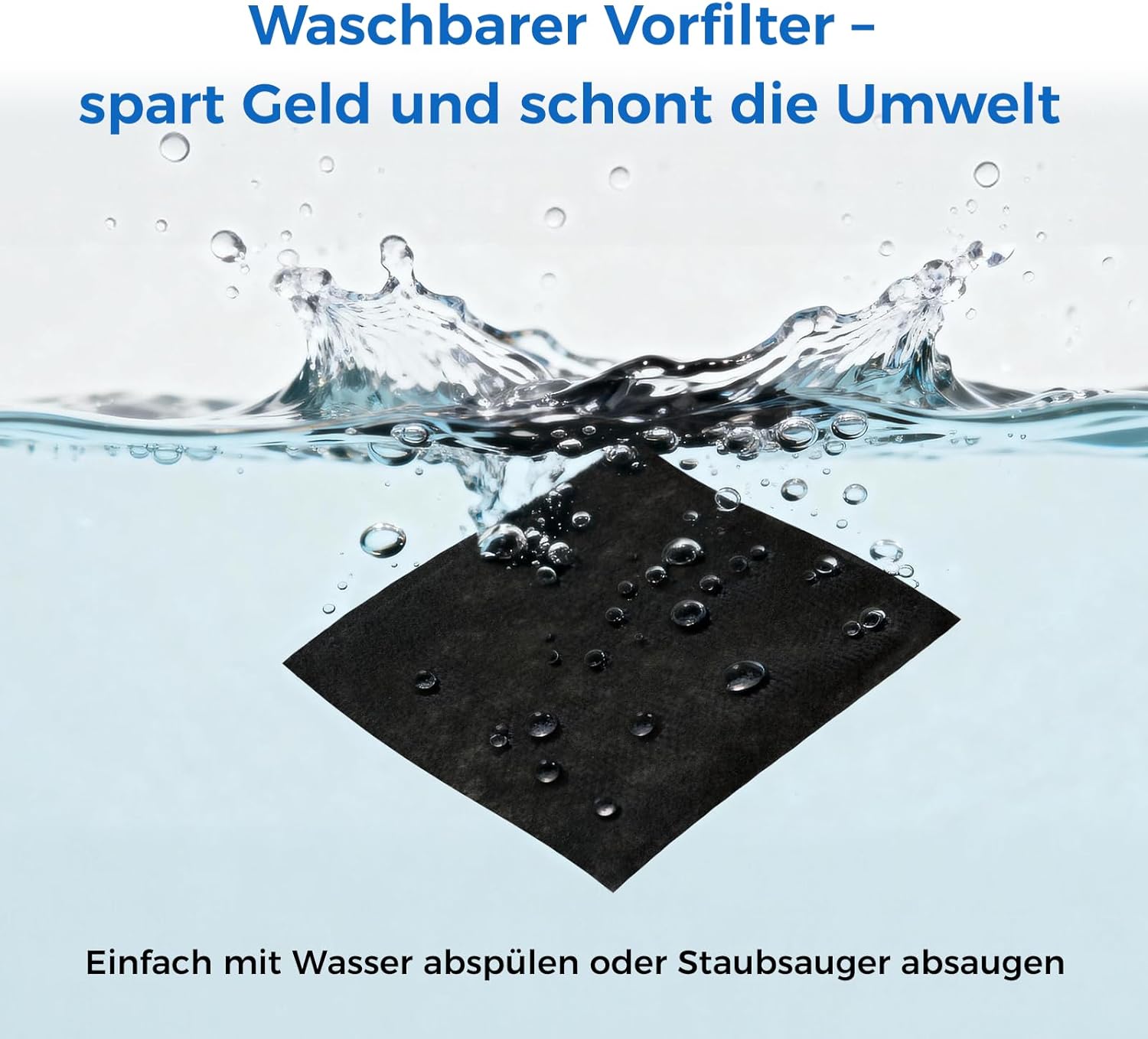 Luftreiniger für Allergiker und Haustierbesitzer – H13 HEPA-Enzym und waschbarer Vorfilter, gegen Katzentoilettengeruch und Schimmel, 100 m² Raucherzimmer, ECO 3W Schlafmodus-App, Weiß – Bild 4