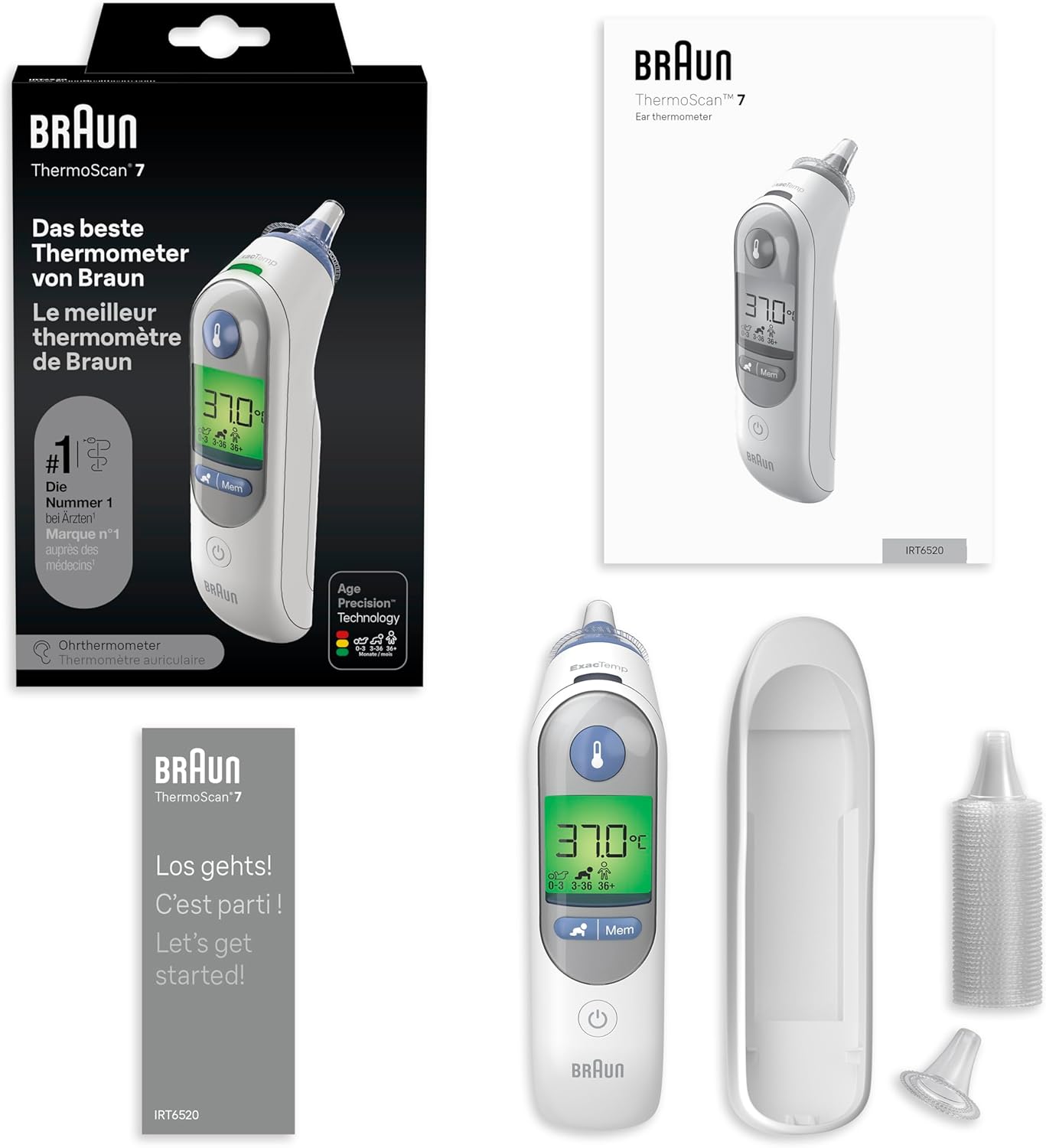 Braun IRT6520 Thermo Scan 7 Infrarot – Bild 6