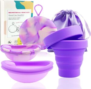 Menstruationsscheiben-Set, 2 Period...