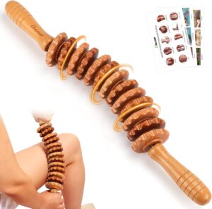 Faszienrolle Holzmassagegerät, Fas...